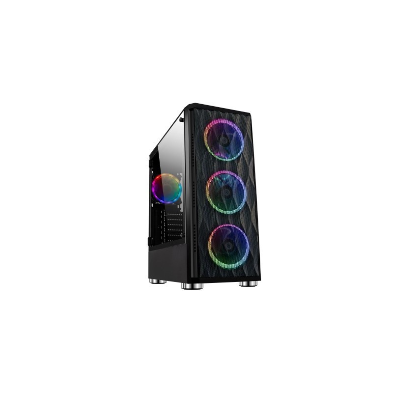 Gabinete GAMER BALAM RUSH SKYDRON GT995 Tower E-ATX - ATX, Micro ATX Y Mini ITX Cristal Templado USB 3.0 4 VENT