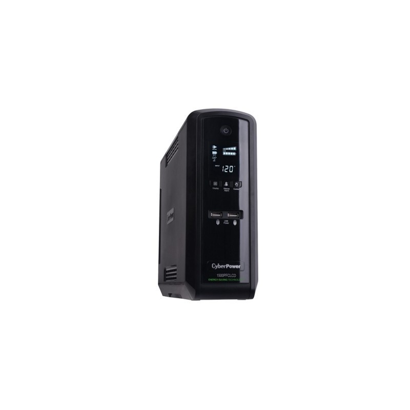 No-Break CyberPower - 1500 VA, 900 W, 8 h, Negro