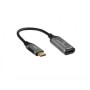 Adaptador USB C a HDMI 4K PERFECT CHOICE PC-101260 - USB C, HDMI, Negro