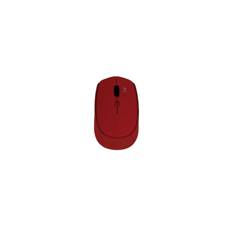 Mouse Inalámbrico PERFECT CHOICE PC-045045 - Rojo, Inalámbrico, 800/1200/1600 DPI