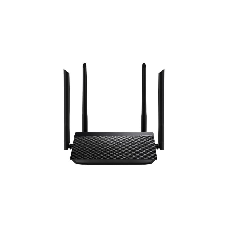 Router ASUS RT-AC1200_V2 - 300 + 867 Mbps, Antena  externa x 4, Transmitir / Recibir Tecnología MIMO 2, 4 GHz 2 × 2, 5 GHz 2 × 2