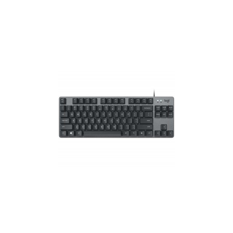 Teclado LOGITECH K835 - Alámbrico, Grafito