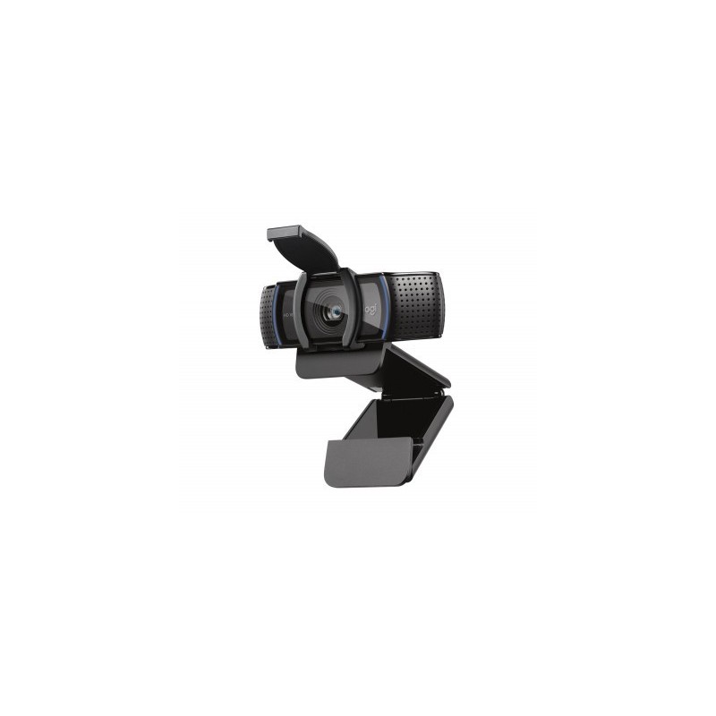 Webcam LOGITECH C920s - 720p, Vídeo Full HD 1080p más Rápido y Fluido, Videoconferencias HD 720p, Audio Estéreo Natural (Dos Mic