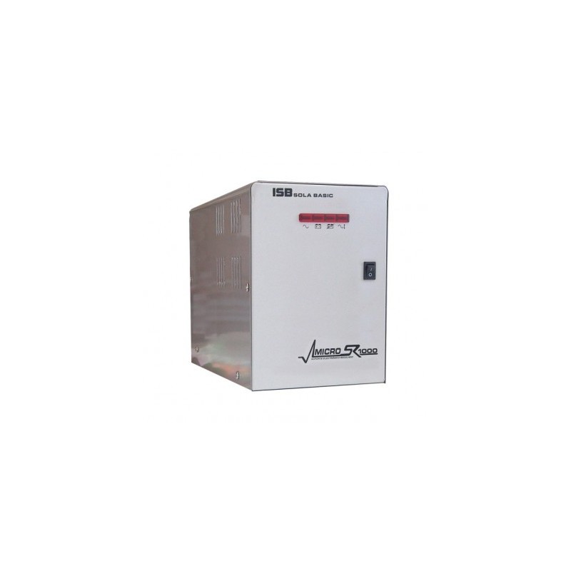 No-Break Industrias Sola Basic MICROSR 1000 VA - 1000 VA, 650 W, Color blanco, Hogar y Oficina