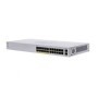 Switch CISCO CBS110-24PP-NA - Plata, 24