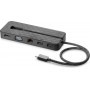 Mini Docking station HP 1PM64AA - USB O USB-C, Negro