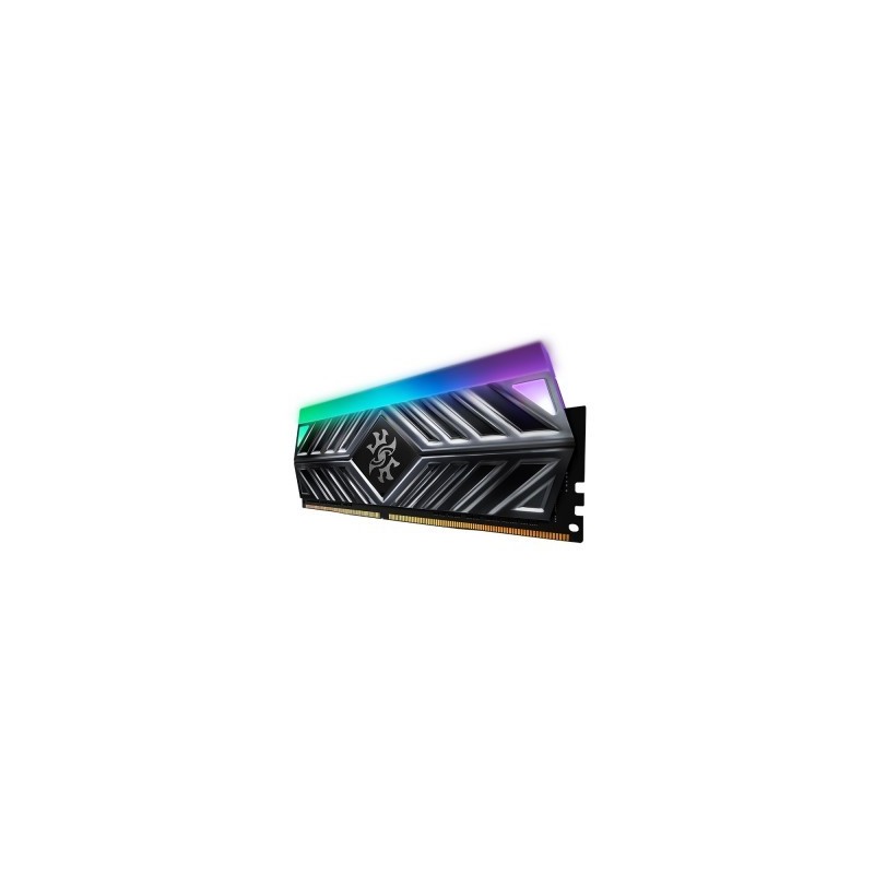 Memoria RAM ADATA SPECTRIX D41 - 8 GB, DDR4, 3200 MHz, UDIMM, con Iluminación RGB. Disipador