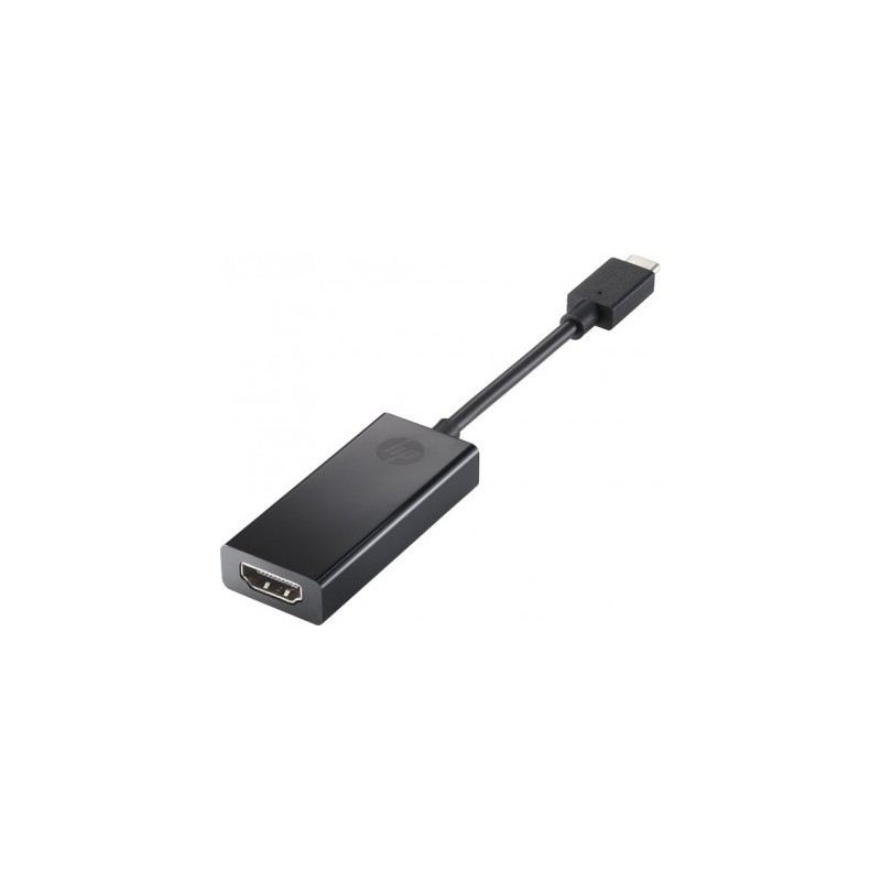 Adaptador HP USB-C a HDMI 1WC36AA - USB-C macho – HDMI hembra, negro