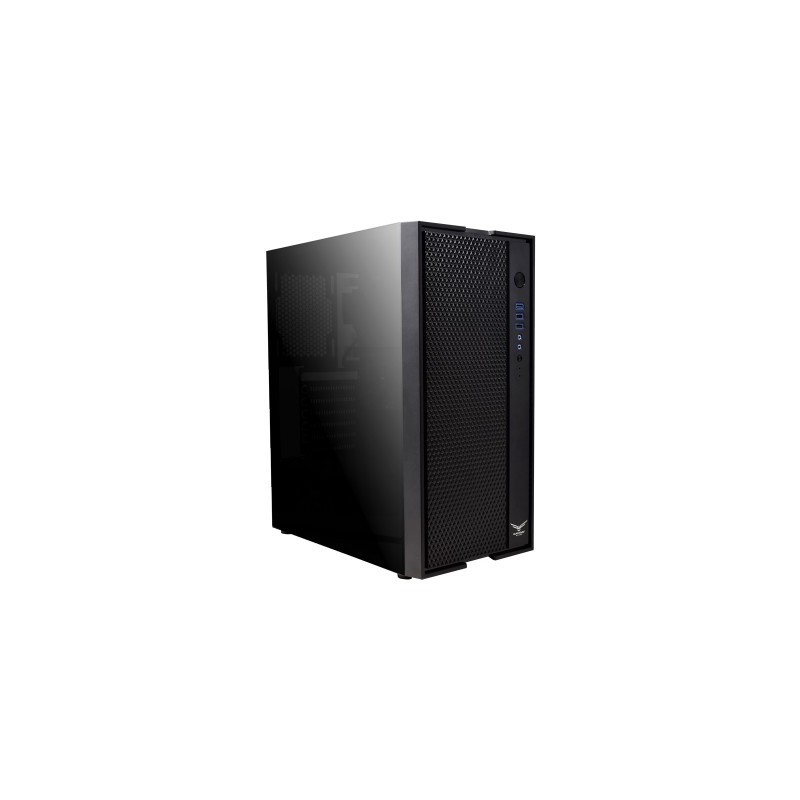 Gabinete Gaming Naceb Technology NA-0611 - Gabinete, Negro