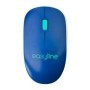 Mouse Easy Line EL-995128 - Azul, Inalámbrico, 1000 DPI