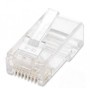 Plugs de Red CAT6 INTELLINET - Macho/Macho, Transparente