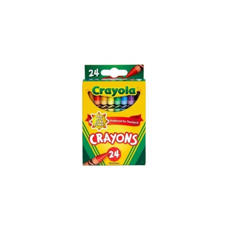 Crayon Crayola Standar C/24 52-3024 Binney   Smith -