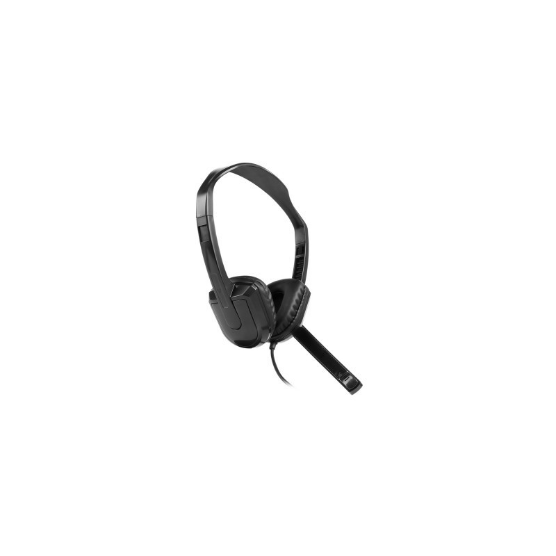 Diadema VORAGO HS-400 - Diadema, Negro, USB