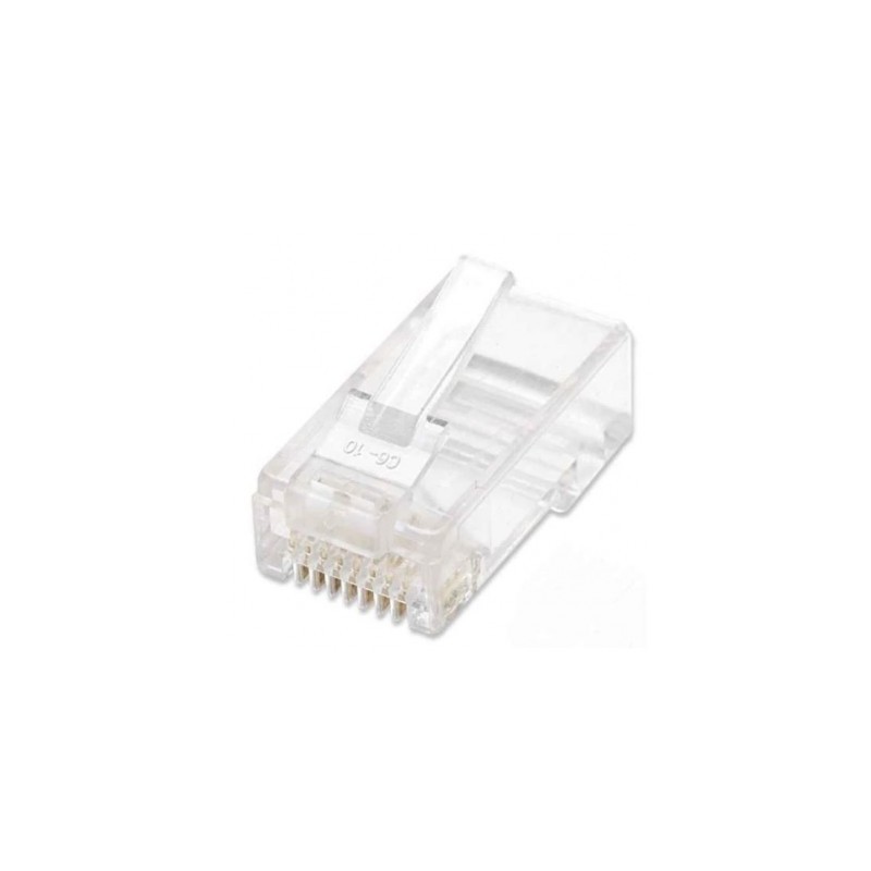 Plugs de red CAT5E INTELLINET - Transparente