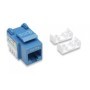 Keystone Jack INTELLINET 210546 - RJ-45, Azul, De plástico