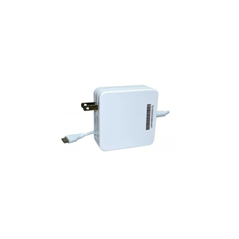 Adaptador de Corriente GENERICO USBC-65W - Blanco