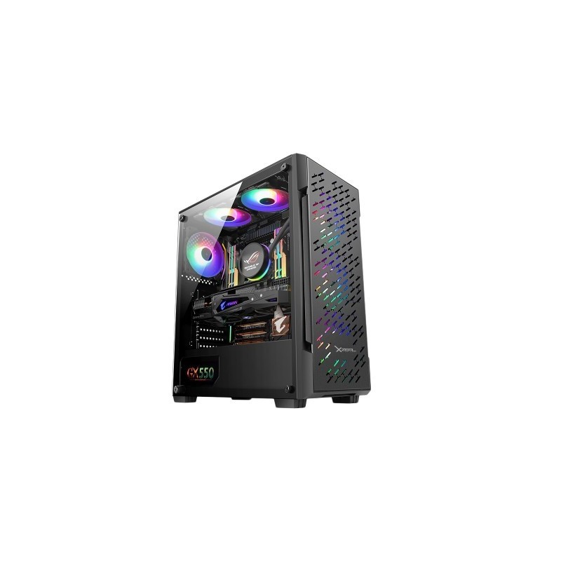 Gabinete Gamer  Stylos XZCGB07B - Gabinete, ATX, Micro-ATX, Mini-ITX