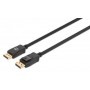 Cable DisplayPort MANHATTAN 353595 - 1 m, Negro, Macho/Macho