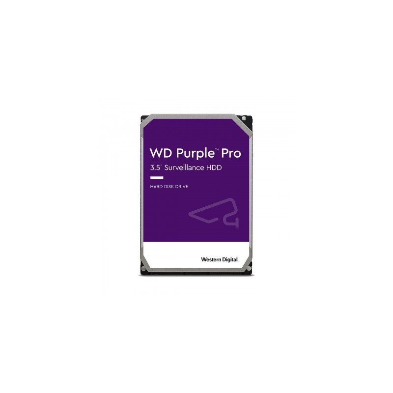 Disco Duro WESTERN DIGITAL WD8001PURP PURPLE PRO 8 TB  3.5 Pulgadas - SATA 6 Gbps, 256 MB Caché. 7200 RPM.