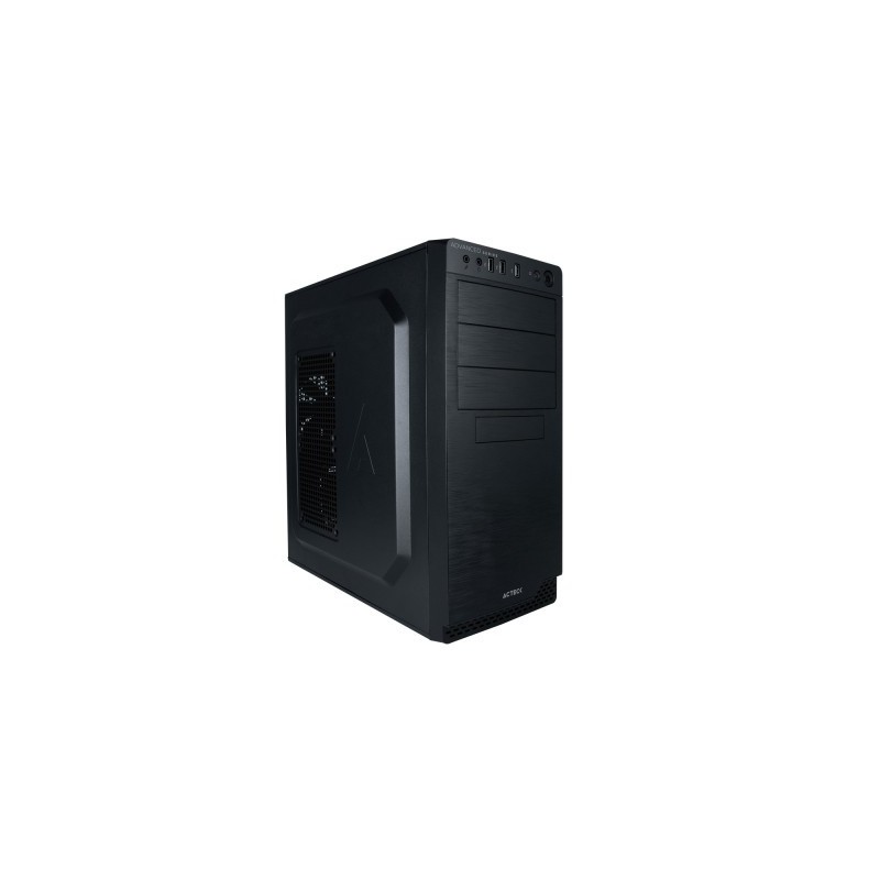 Gabinete ACTECK  MILAN GM470 MID Tower ATX - Micro ATX Y Mini ITX USB 3.0 Fuente 500W 1 Vent