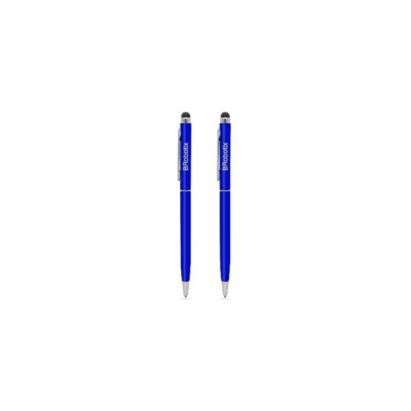 Pluma Stylus Tablet Duopk AR BROBOTIX 6000380 - Azul rey