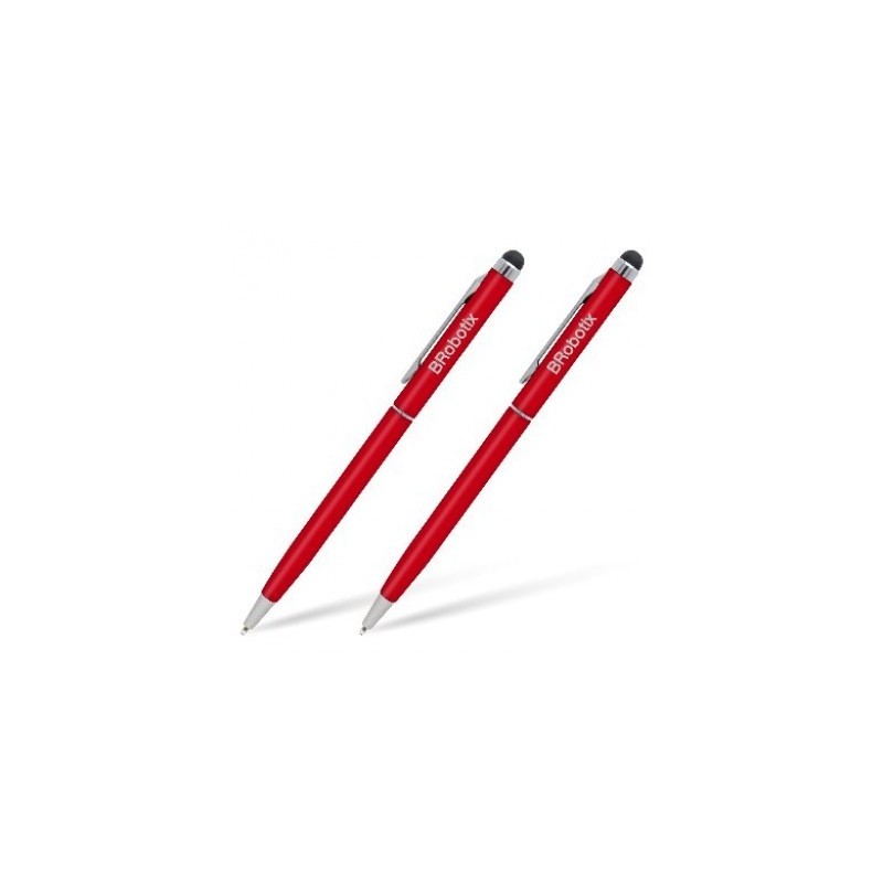 Pluma Stylus Tablet Duopk RJ  BROBOTIX 6000427 - Roja