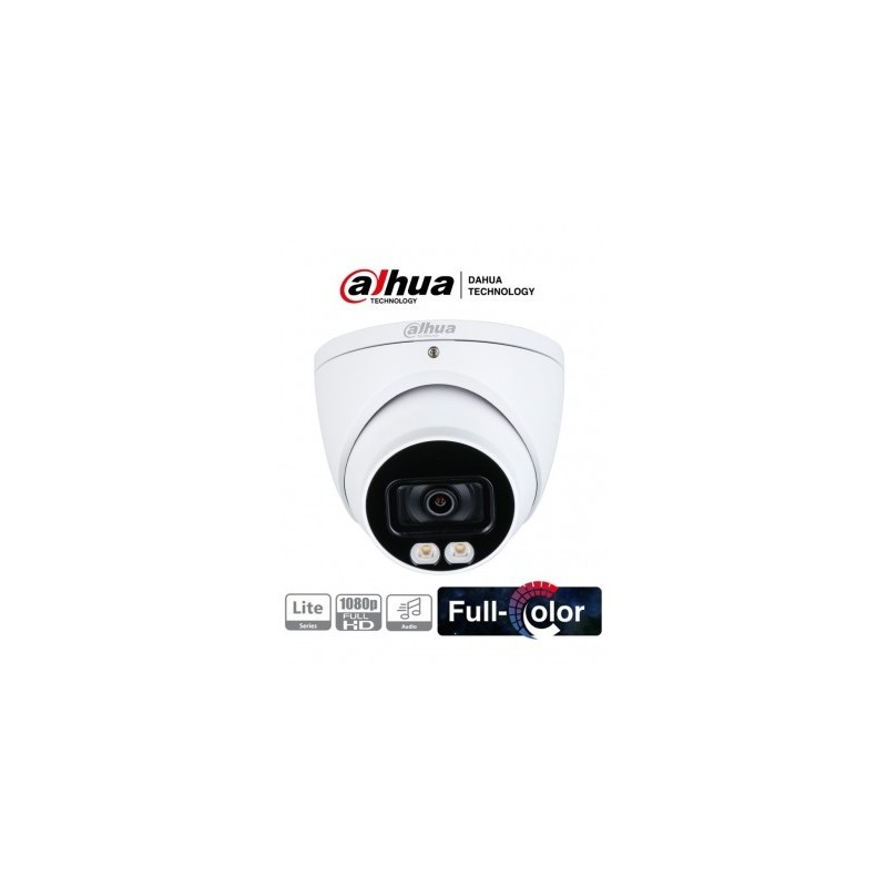 Cámara Dahua HDCVI Domo  Dahua Technology DH-HAC-HDW1239TN-A-LED-0360B - 2MP, Metal, 3.6 mm