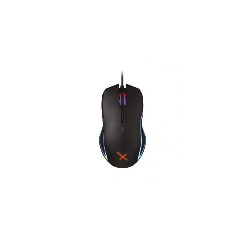 Mouse Gamer Xzeal XZ920 - 12400 DPI, Negro/Multicolor