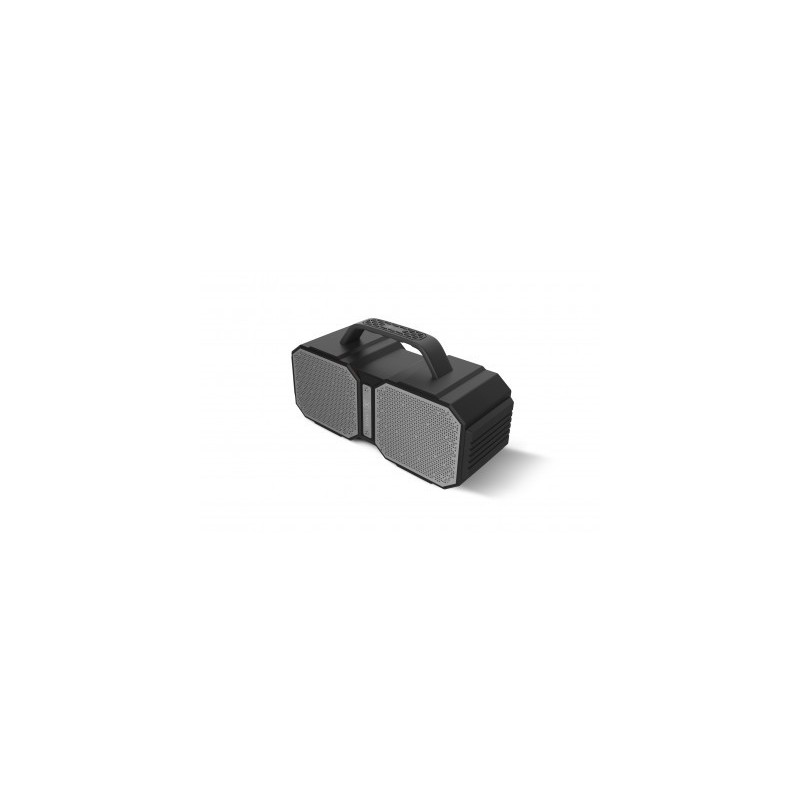 Bocina Bluetooth  LANIX 10981 - LXSP Max Altavoz portátil, estéreo, Negro, Acero inoxidable, 30 W