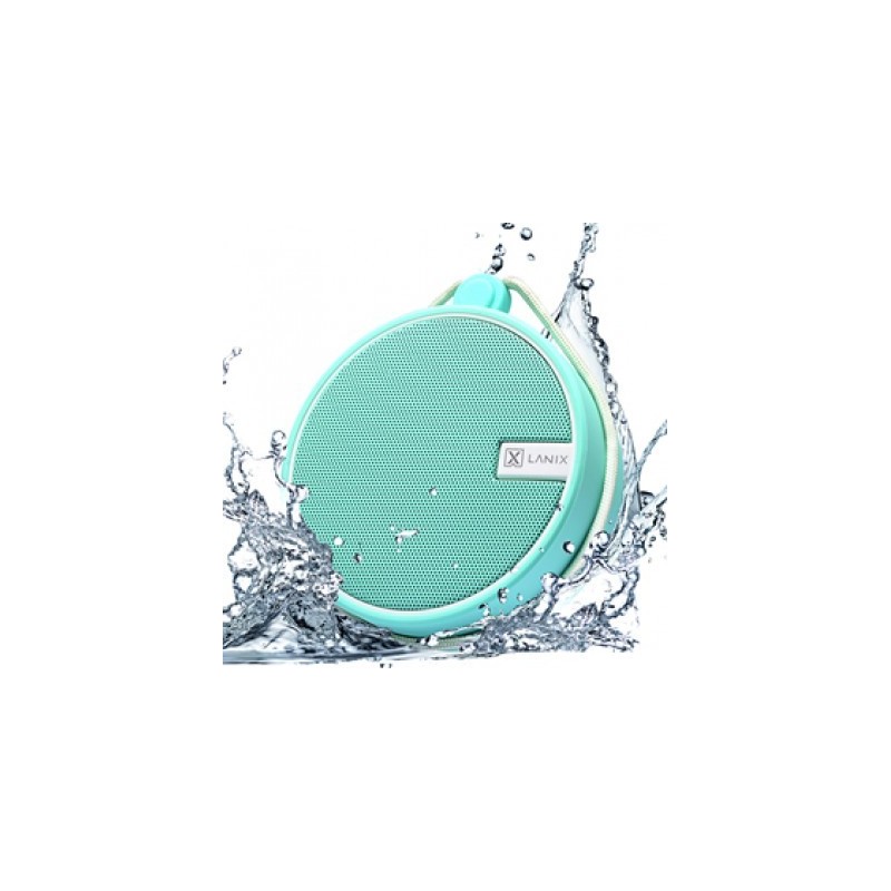 Bocina Bluetooth LANIX 11314 - LXSP GO, Altavoz Monofónico Portátil, Menta, 5 W