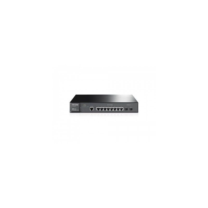 Switch Administrable TP-LINK - Negro, 10/100/1000Mbps, 8ptos