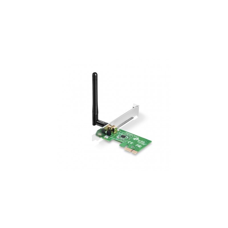 Tarjeta de Red PCI Express  TP-LINK TL-WN781ND - Verde, 150 Mbit/s