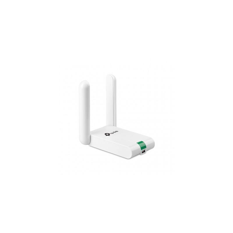 Adaptador USB TP-LINK TL-WN822N - USB, 300 Mbit/s, 2.4 - 2.4835, Color blanco