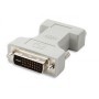 Adaptador DVI a VGA MANHATTAN - DVI-I, HD15 FM, Macho/hembra, Gris