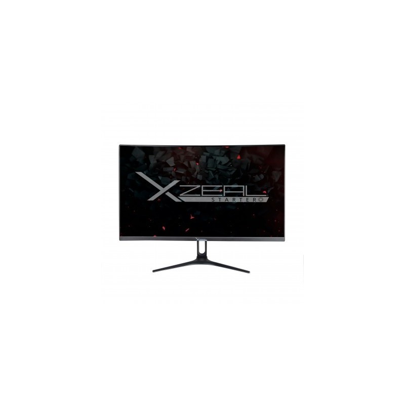 Monitor Curvo Xzeal XSPMG05B - 23.8 pulgadas, 1920 x 1080 Pixeles, 5 ms, Negro