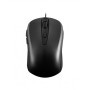 Mouse Alambrico Essential  ACTECK MM271 - Negro, 5 botones, Alámbrico, 800/1200/1600/2000 DPI