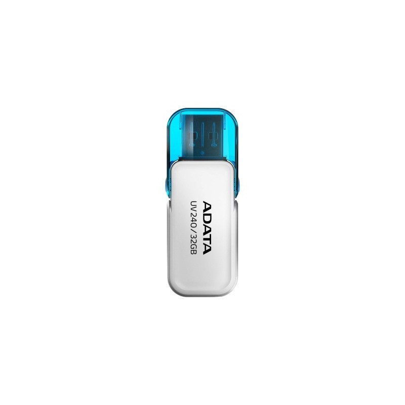 Memoria USB ADATA AUV240-32G-RWH - Blanco, 32 GB