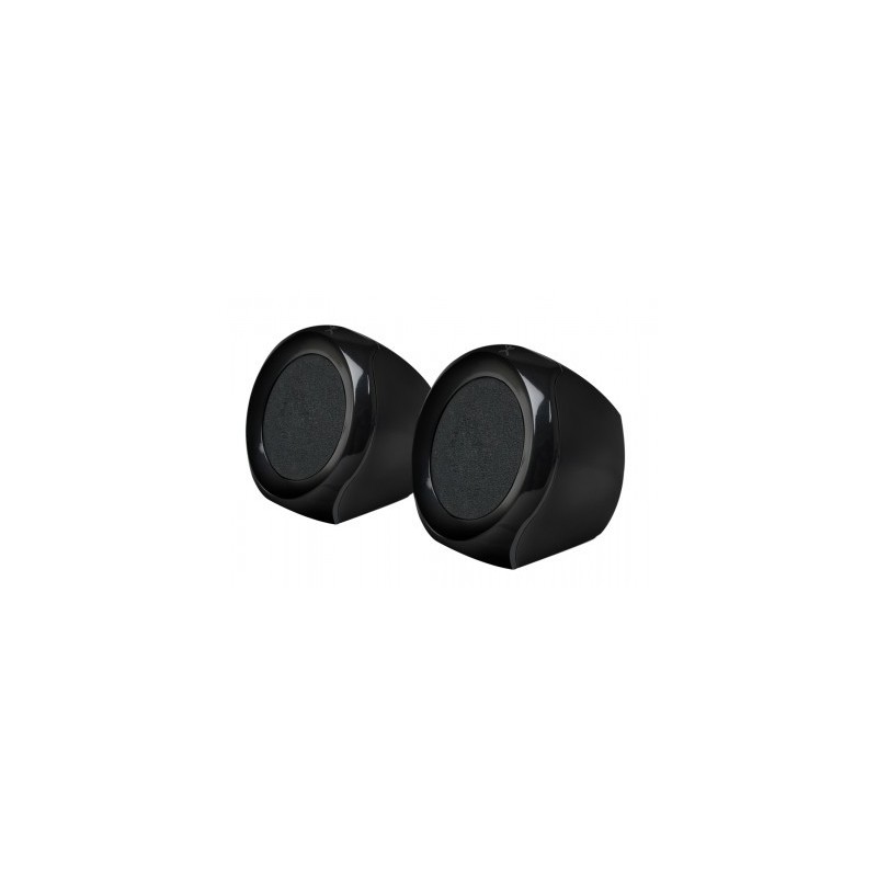 Bocina PERFECT CHOICE - 6 W, Negro, Alámbrico, USB/3, 5mm