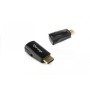 Convertidor HDMI a VGA VORAGO ADP-208 - 3, 05 m, HDMI, VGA/3.5mm, Macho/hembra, Negro