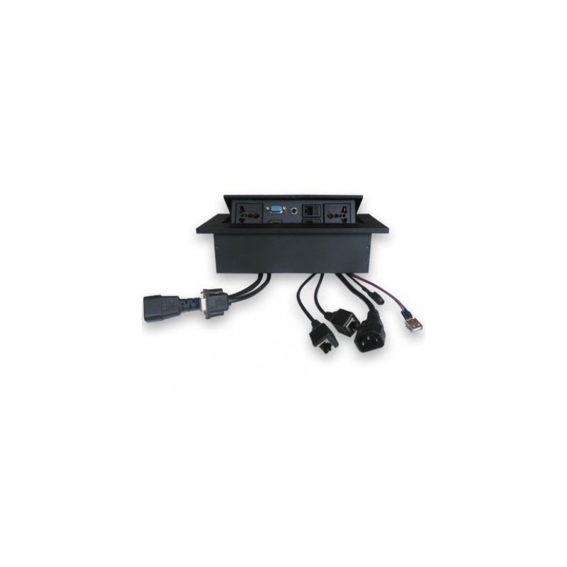 Caja para Mesa BROBOTIX 005514N - Negro