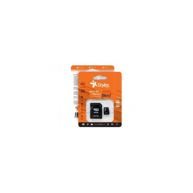 Memoria Micro SD Stylos STMS161B - 16 GB