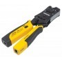 Pinza para Crimpiar INTELLINET 780124 - Negro, Amarillo, 513 g, RJ-11, RJ-12, RJ-22, RJ-45