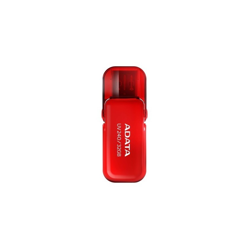 Memoria USB 2.0 de 32GB ADATA UV240 - Rojo, 32 GB, USB 2.0