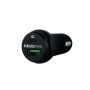 Cargador Mobifree Cargador de Coche USB y Tipo C - Negro, Auto, Corriente alterna, USB, 1