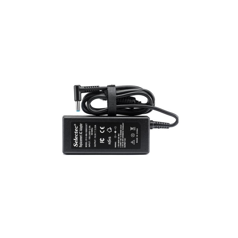 Cargador de Laptop AZUL HP - 100-240 V, Negro, 19.5V