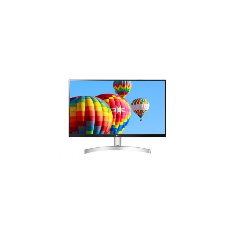 Monitor LG 27MK600M-W  27 pulgadas - 250 cd/m”, 1920x1080 Pixeles, 5 ms, Color Blanco / Bisel  Negro