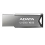 Memoria USB 2.0 ADATA AUV250-16G-RBK - Plata, 16 GB, USB tipo A