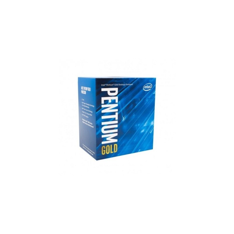 Procesador Intel Pentium Gold G6400 - 4.00GHz, 2 núcleos Socket 1200, 4 MB Caché, Comet Lake. (COMPATIBLE CON MB CHIPSET 400 Y 5