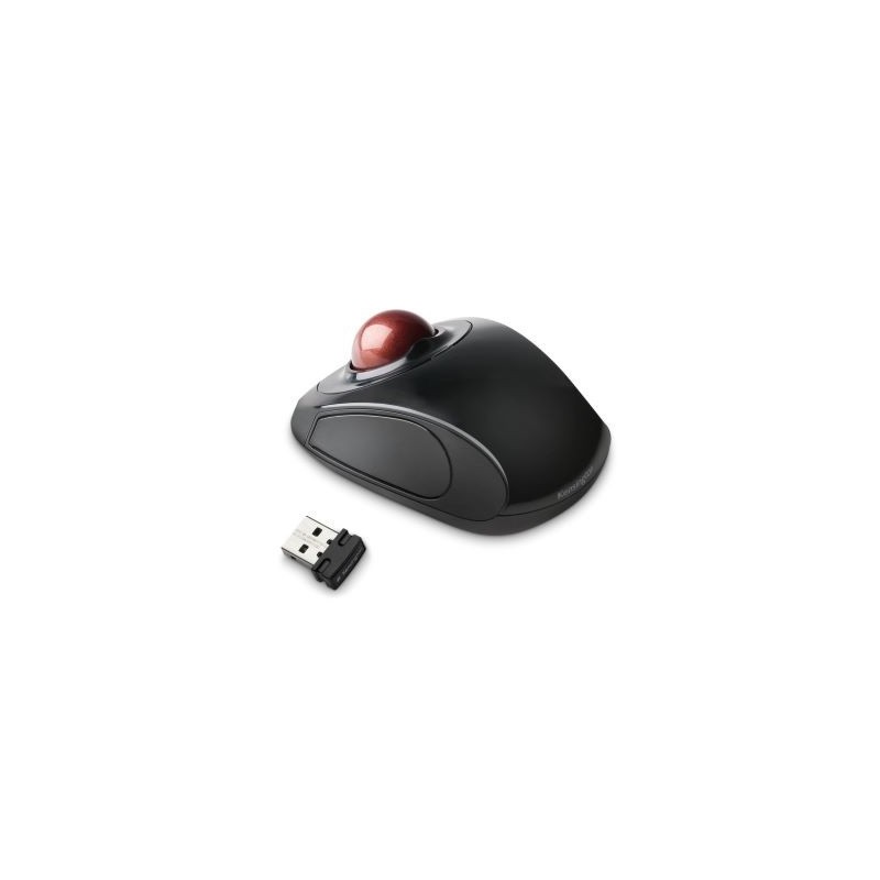 Ratón móvil inalámbrico Trackball Kensington K72352US Orbit -