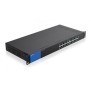 Switch LINKSYS  LGS124 - Negro, 24 puertos